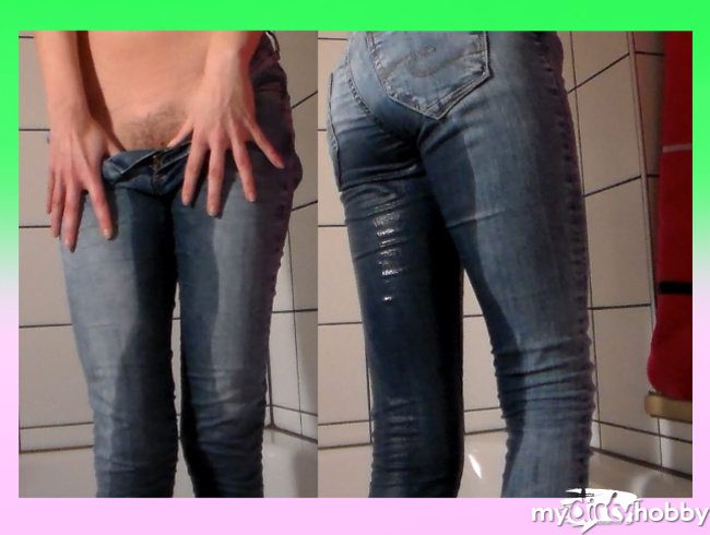 Jeans geflutet