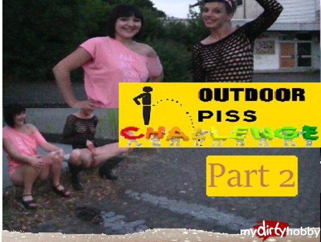 Outdoor Piss Challenge Part 2