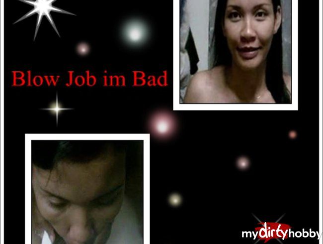 Blow Job im Bad