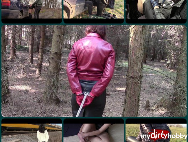 30 x amateur wife in handcuffs: Winter, Spring 2015