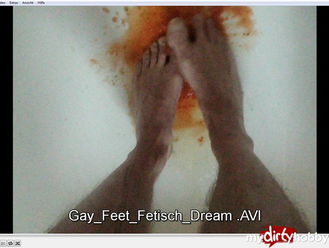 Gay Feet Fetisch Dream geile Spiele mit den Füßen