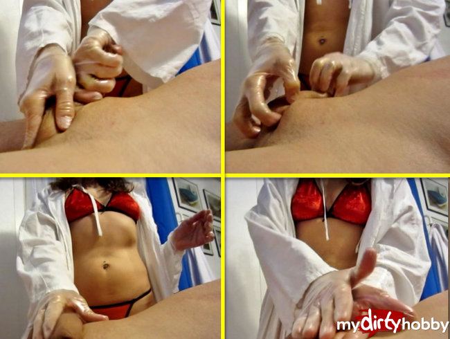 Latex-Lingam-Massage von Doktor Pria 1