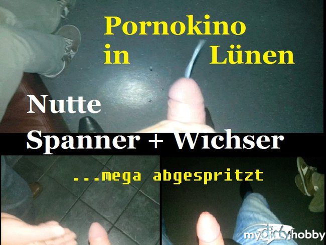 Pornokino - Nutte Spanner und Wichser