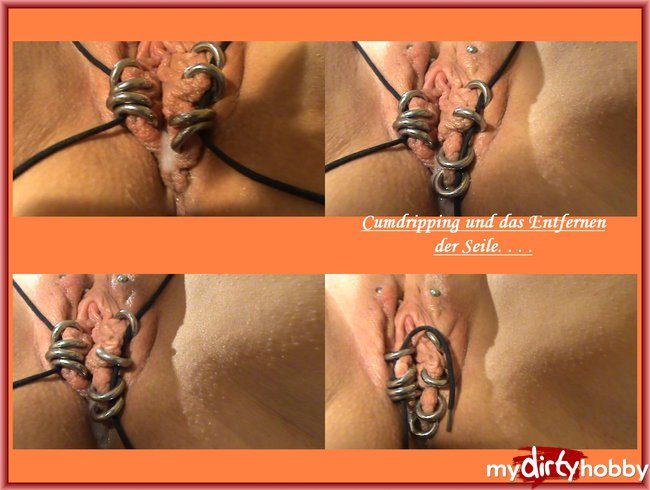 CumDripping und das Entfernen der Seile