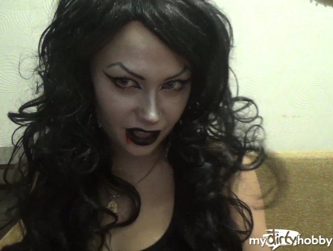 JOI from Naughty smoking Mistress  Vampire