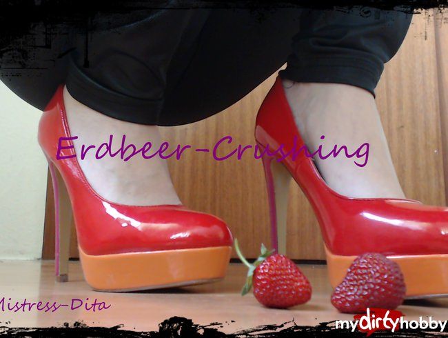 Erdbeer-Chrushing