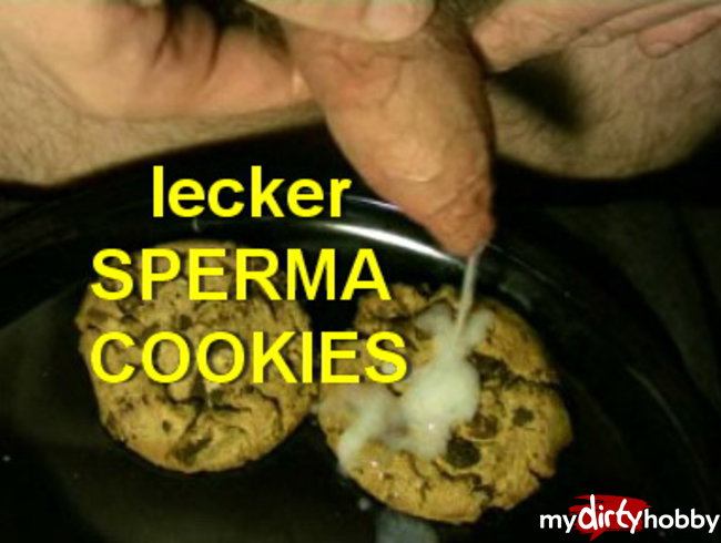 lecker SPERMA cookies