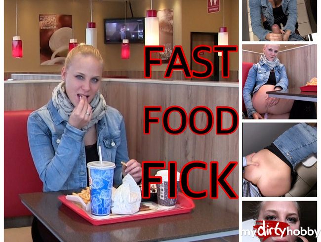 Fast Food Quickie - PUBLIC im Burger Laden