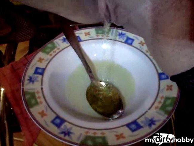 Lecker Suppe aus dem Muschi