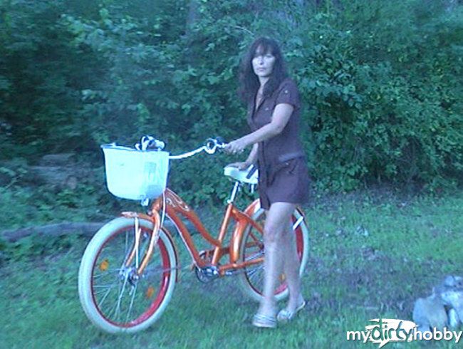 mit dem Fahrrad am Bodensee..