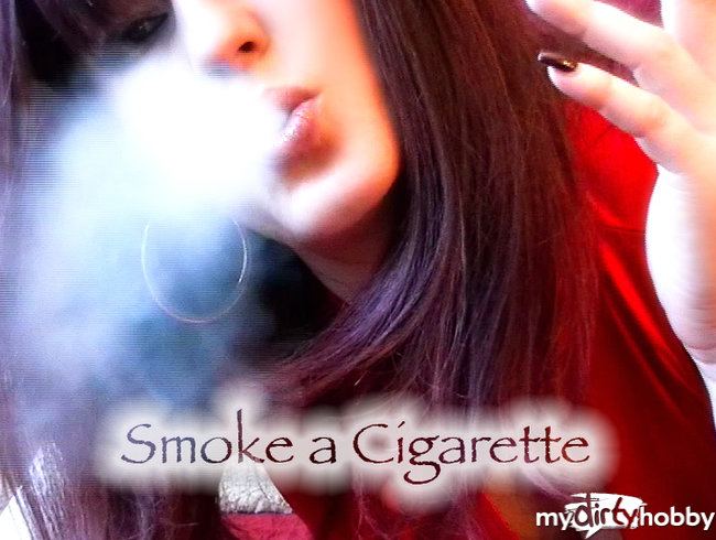 Sexy Smoke a Cigarette