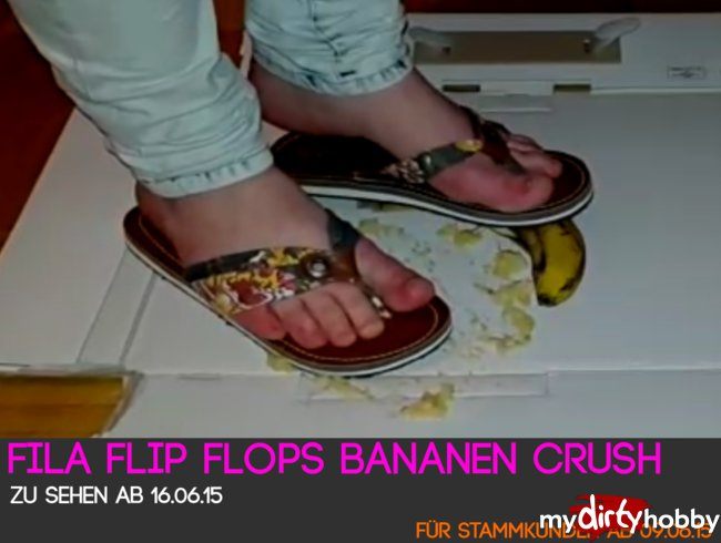 Banane zerquetschen - Flip Flops -- Crush Banana