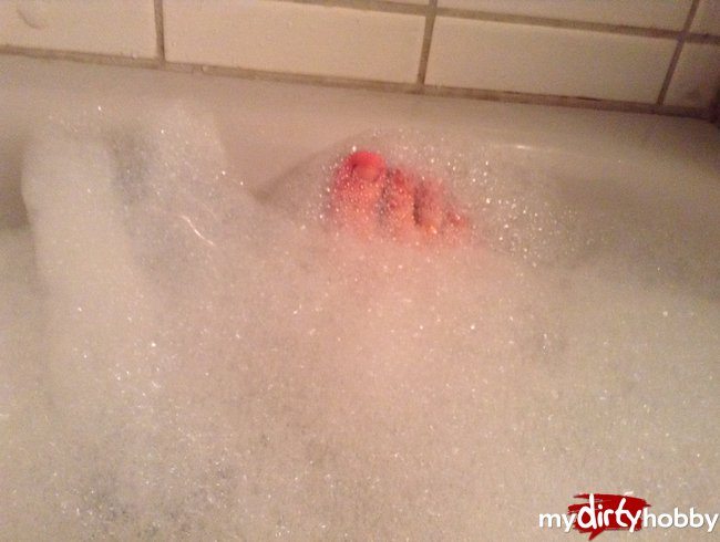 Meine Füße in der Badewanne