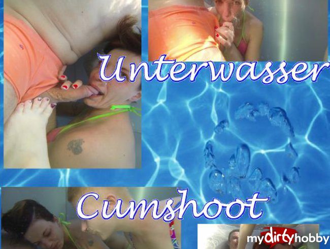 Unterwasser Cumshoot