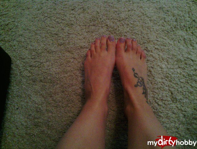 neue Farbe für meine schönen Füße