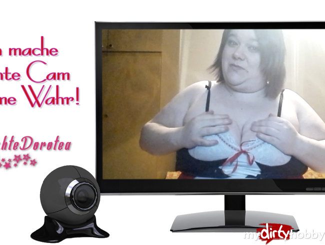 Schau mir live in der Webcam zu sei du der nächste.