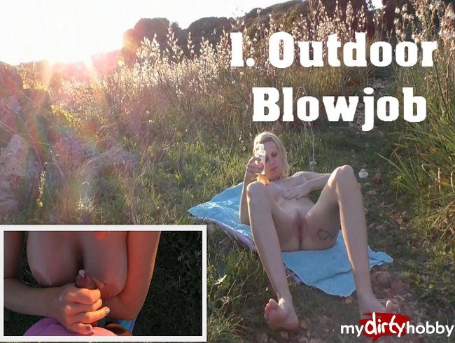 Mein 1. Outdoor Blowjob