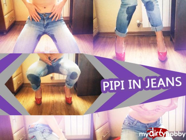 Pipi in Jeans..