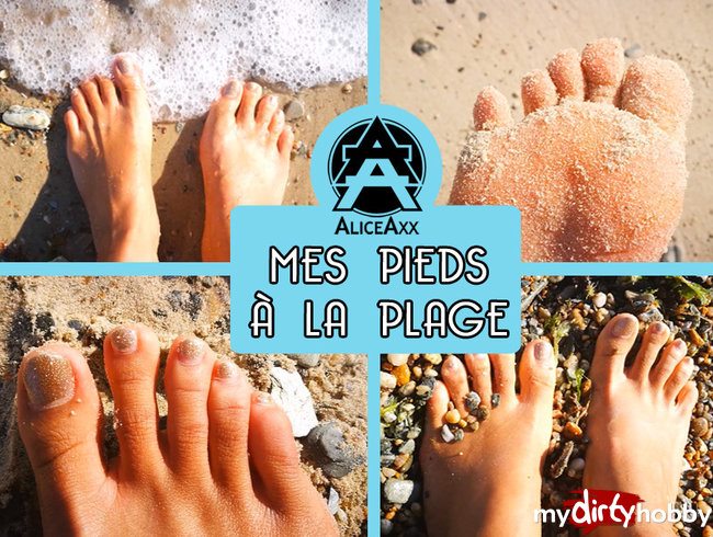 My feet at the beach