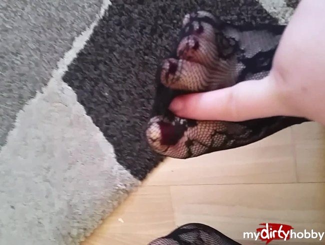 Sexy Füße im Catsuit ** Foot Fetish **