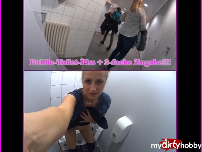 Public-Toilet-Piss + 3-fache Zugabe!!!
