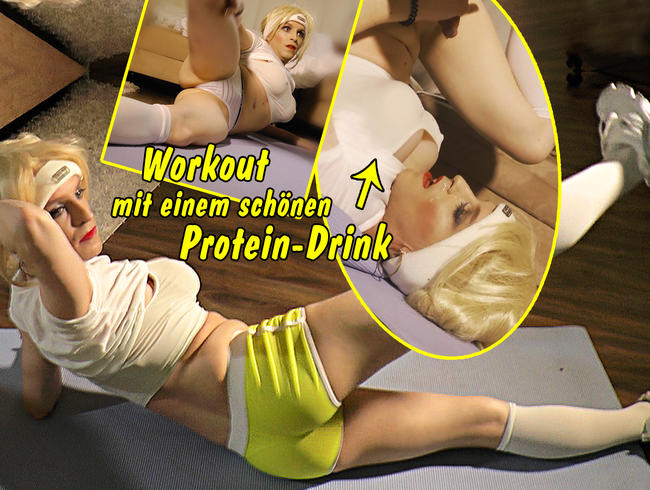 Bauch, Beine, Po - und nach dem Workout gibt's nen schönen Protein-Drink!!