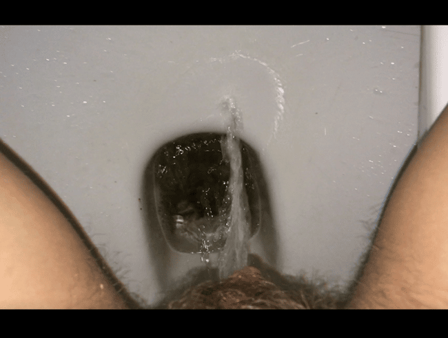 Hairy Pussy Pee Compilation sitzt umgekehrt auf der Toilettenschüssel
