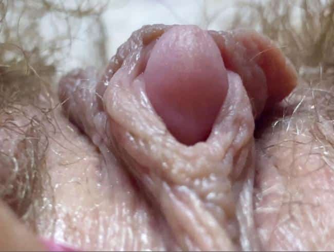 extreme Nahaufnahme große Klitoris 4k